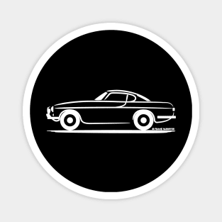 Volvo P1800 Coupe White Magnet